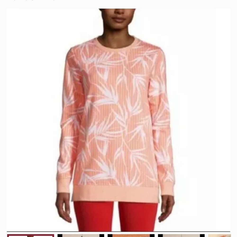 Lands‎ end Serious Sweats oversized sweatshirt. Never worn